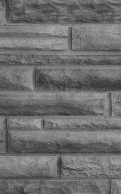 maconnerie pierre pour facade lima de couleur charbon 